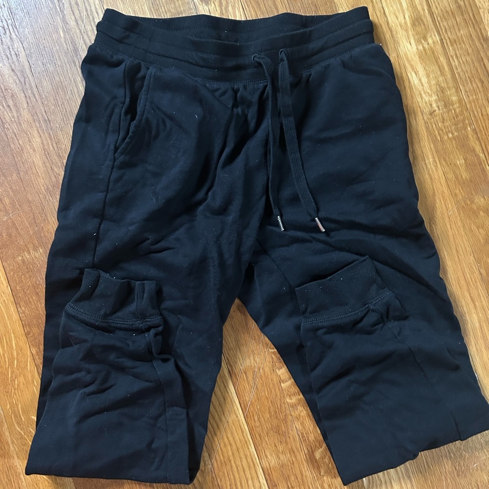 Black sweatpants